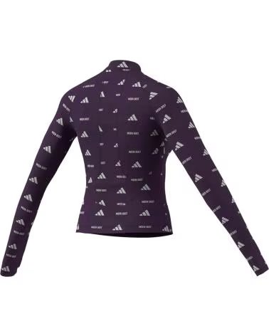 ADIDAS CAMISETA DE MANGA LARGA JM1104 MORADA PARA MUJER