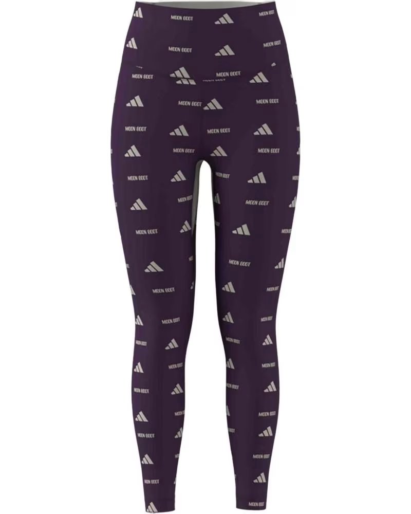 ADIDAS LEGGINGS SPORTIVI JM1102 VIOLA DA DONNA