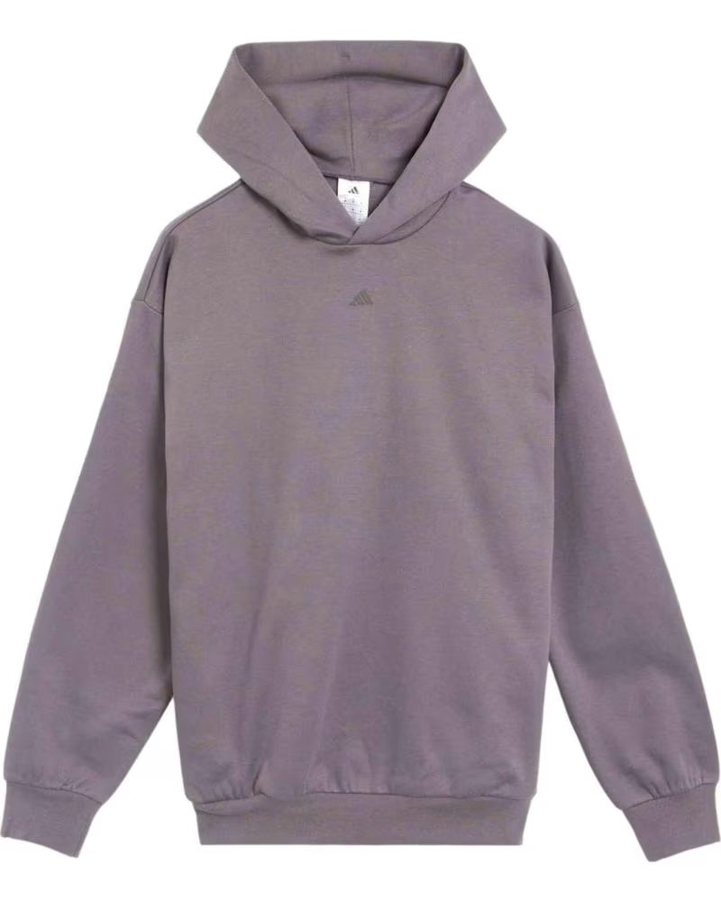 ADIDAS FELPA CON CAPPUCCIO JL6873 GRIGIA UNISEX