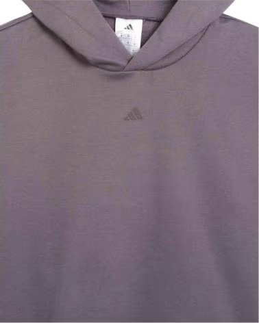 ADIDAS FELPA CON CAPPUCCIO JL6873 GRIGIA UNISEX