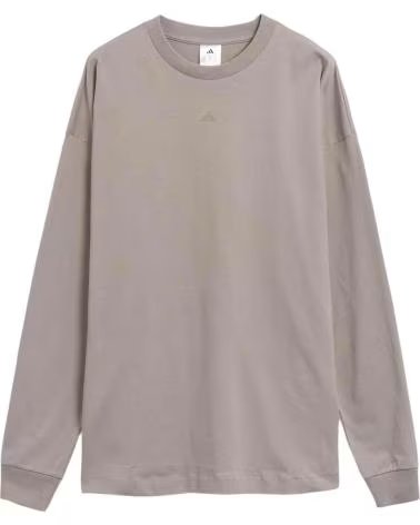 ADIDAS MAGLIA A MANICHE LUNGHE JD6130 BEIGE UNISEX