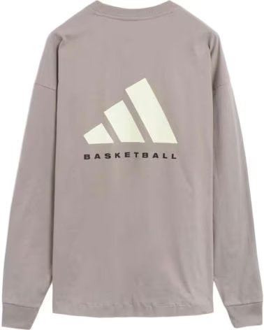 ADIDAS MAGLIA A MANICHE LUNGHE JD6130 BEIGE UNISEX