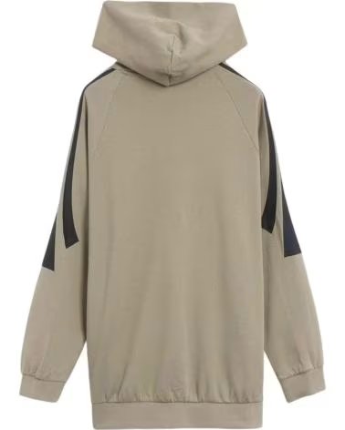 ADIDAS JC7840 KAPUZENPULLOVER IN BEIGE