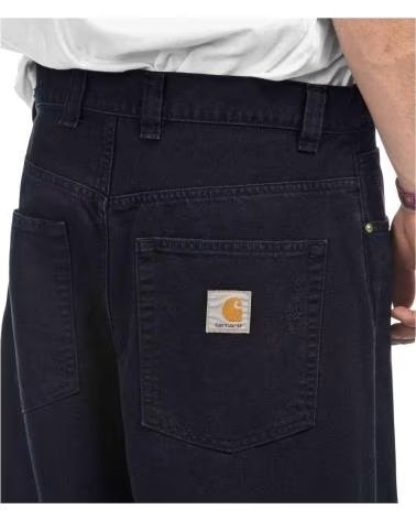CARHARTT WIP PANTALON LARGO I036311-89B7 EN NEGRO PARA HOMBRE
