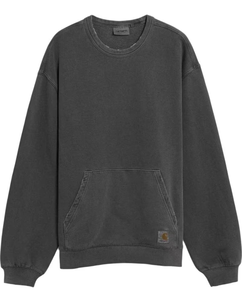 CARHARTT WIP FELPA I036054-89B7 GRIGIO UOMO
