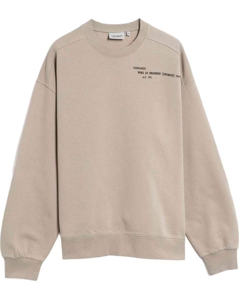 CARHARTT WIP FELPA I036039-3GEXX BEIGE
