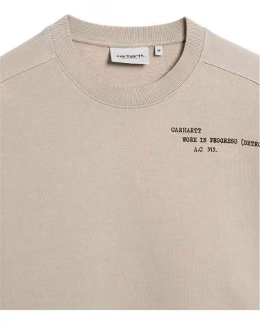 CARHARTT WIP FELPA I036039-3GEXX BEIGE