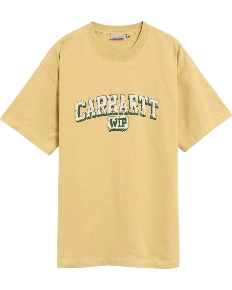 CARHARTT WIP T-SHIRT I036015-3GC4G AMARELA