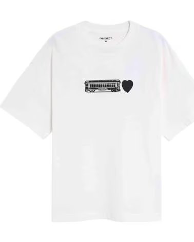 CARHARTT WIP T-SHIRT I036008-02XX À MANCHES COURTES