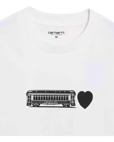 CARHARTT WIP T-SHIRT I036008-02XX À MANCHES COURTES