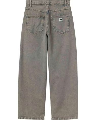CARHARTT WIP CALÇAS COMPRIDAS I035822-3FUGD CINZENTAS PARA MULHER