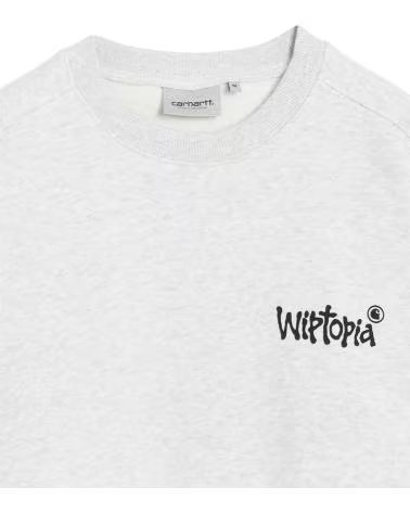 CARHARTT WIP FELPA I035644-482XX BIANCA