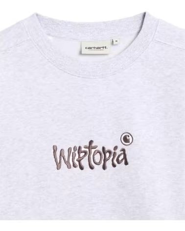 CARHARTT WIP SWEAT-SHIRT I035515-3F2XX BLANC