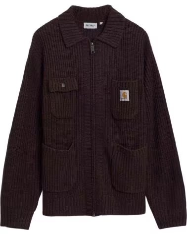 CARHARTT WIP CARDIGAN I035399-33HXX UOMO MARRONE