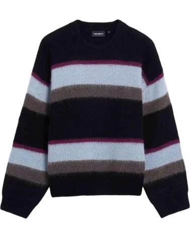 CARHARTT WIP MAGLIONE I035385-3D8XX IN MAGLIA A RIGHE