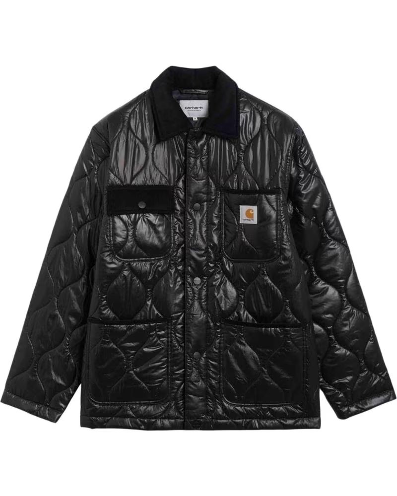 CARHARTT WIP STEPPJACKE I035366-89XX, SCHWARZ