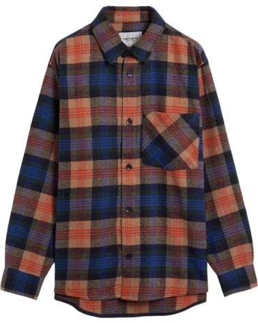 CARHARTT WIP CAMICIA I035331-34XXX A QUADRI MULTICOLORE UOMO