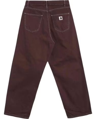 CARHARTT WIP PANTALONI I034837-33H4J MARRONE DONNA