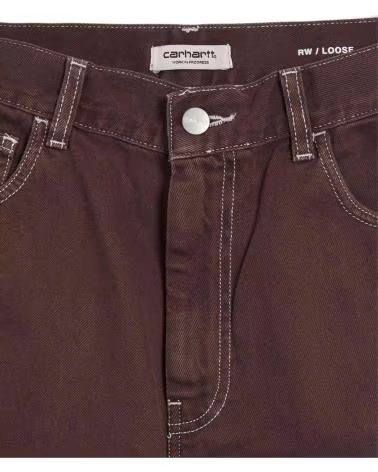 CARHARTT WIP PANTALONI I034837-33H4J MARRONE DONNA