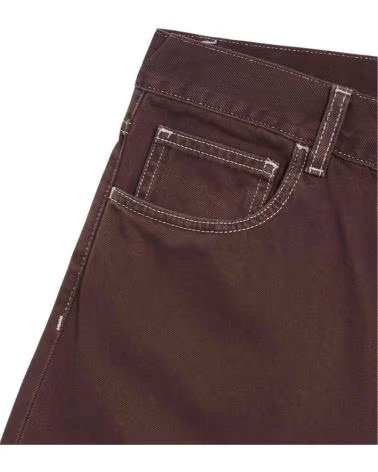 CARHARTT WIP PANTALONI I034837-33H4J MARRONE DONNA