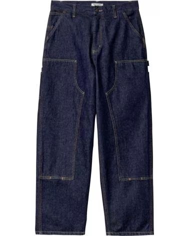 CARHARTT WIP I034635-102 LONG TROUSERS IN BLUE FOR WOMEN