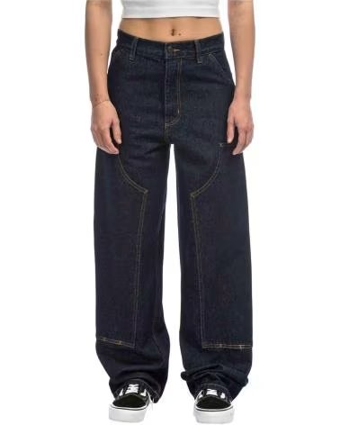 CARHARTT WIP PANTALONI LUNGHI I034635-102 BLU DA DONNA