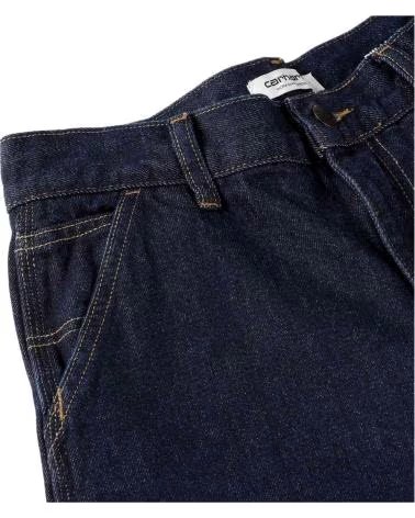 CARHARTT WIP PANTALONI LUNGHI I034635-102 BLU DA DONNA
