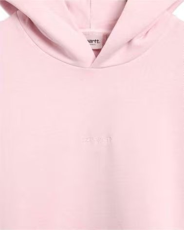 CARHARTT WIP FELPA CON CAPPUCCIO I034512-2P7GD ROSA