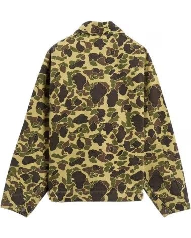 CARHARTT WIP GIACCA I034281-2EQ06 CON MOTIVO MIMETICO
