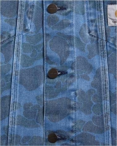 CARHARTT WIP GIACCA I033766-2I235 DENIM BLU