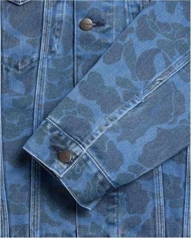 CARHARTT WIP GIACCA I033766-2I235 DENIM BLU