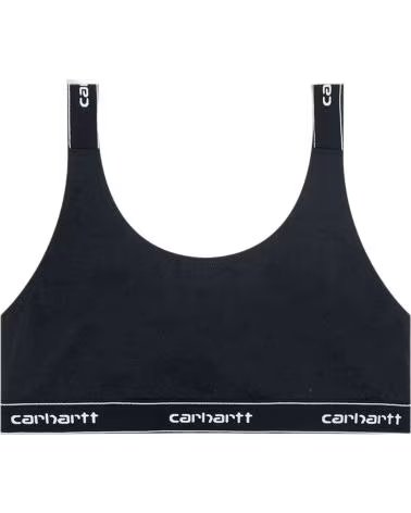 CARHARTT WIP I026211-8990 SPORTS BRA IN BLACK