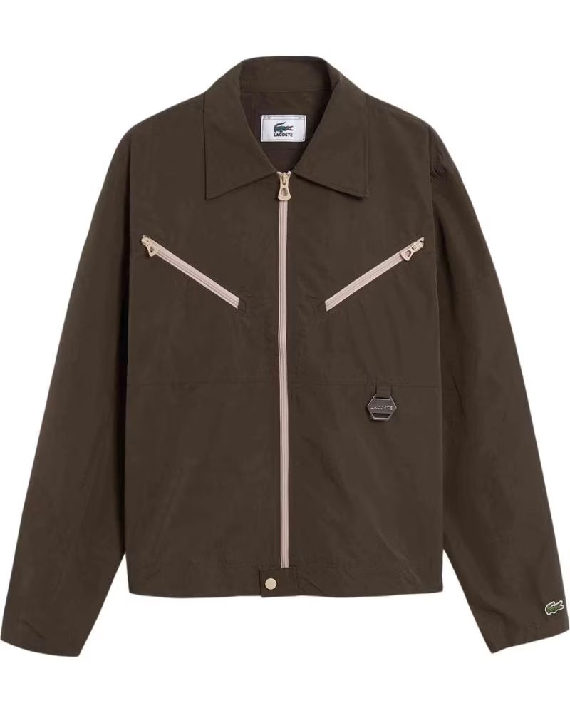 LACOSTE CAMICIA CH7551-00-A1Y MARRONE