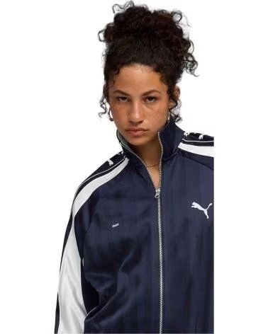 PUMA GIACCA DA TUTA 632558-06 BLU DA DONNA
