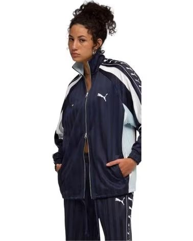 PUMA GIACCA DA TUTA 632558-06 BLU DA DONNA