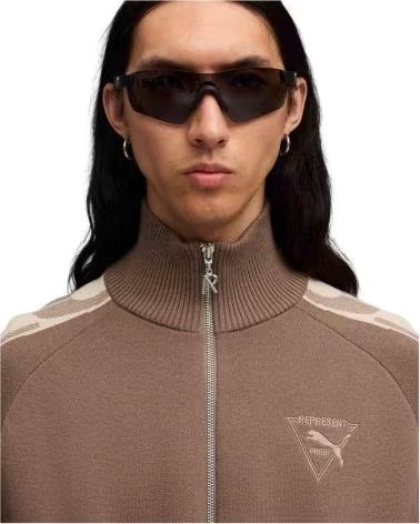 PUMA VESTE 632543-96 MARRON HOMME