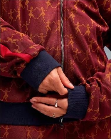 PUMA CHAQUETA DE CHÁNDAL 632373-96 ROJA
