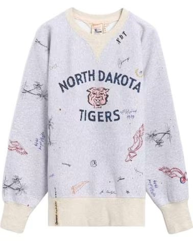 CHAMPION SUDADERA NORTH DAKOTA TIGERS GRIS
