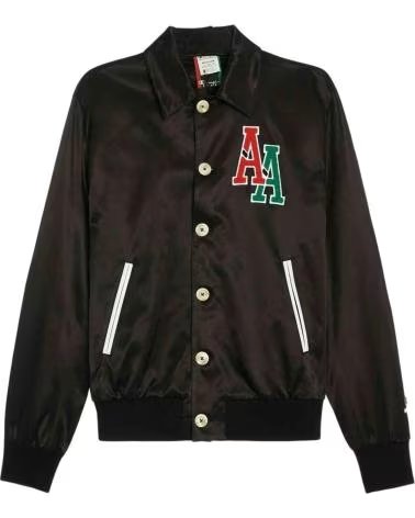 CHAMPION GIACCA BOMBER 216373-KK001 CON RICAMI