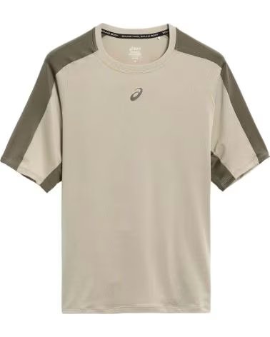 ASICS CAMISETA FUJITRAIL ELITE MANGA CORTA HOMBRE BEIGE