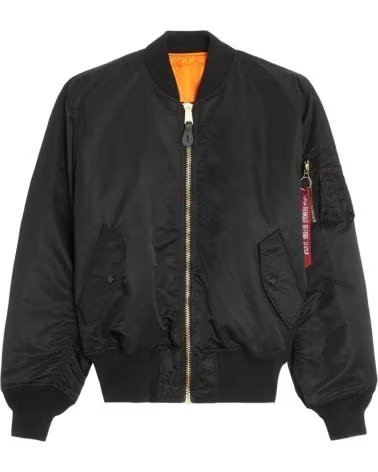 ALPHA INDUSTRIES BLOUSON BOMBER 100101-03 HOMME