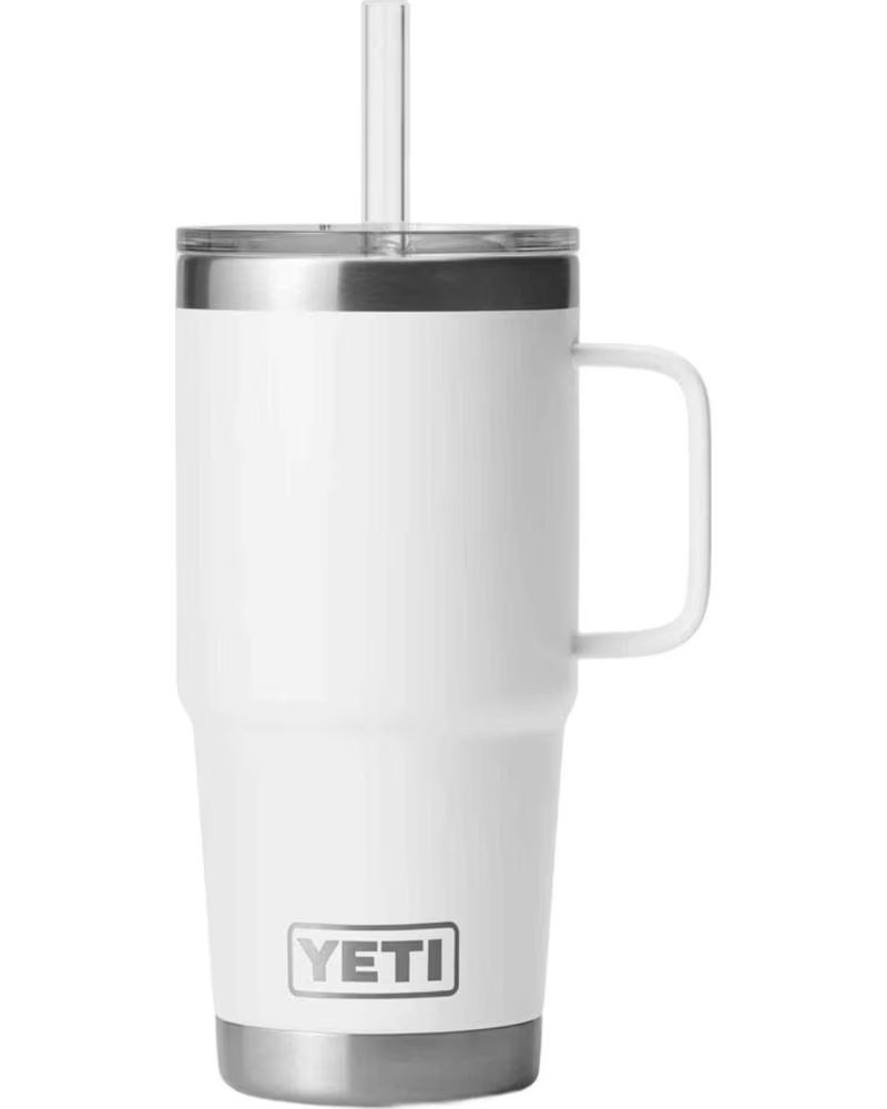 YETI GOBELET THERMIQUE AVEC ANSE ET PAILLE 70000002295 BLANC