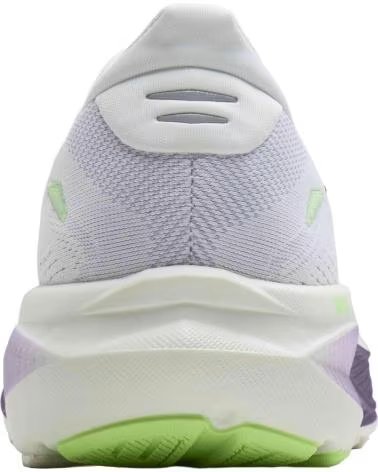 BROOKS GHOST 18 W LAUFSCHUHE DAMEN WEISS LILA GRÜN WHITE-PURPLE HEBE-GREEN