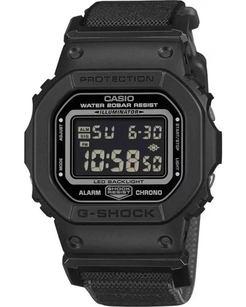 CASIO G-SHOCK DW-5600MNC-1ER DIGITAL UNISEX WATCH BLACK MULTICOLOR