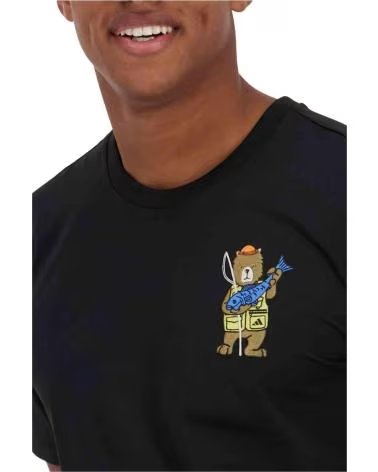 ADIDAS T-SHIRT X CC EMB GFX T NERA UOMO BLACK