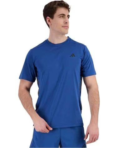 ADIDAS CAMISETA DE MANGA CORTA TECHESS 3S TEE EN AZUL PARA HOMBRE DUPE