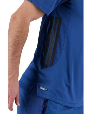 ADIDAS CAMISETA DE MANGA CORTA TECHESS 3S TEE EN AZUL PARA HOMBRE DUPE