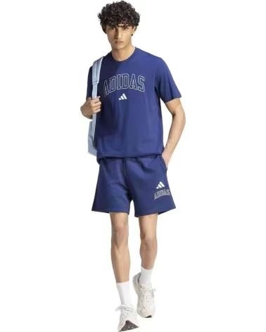 ADIDAS MAGLIETTA MANICA CORTA M COLLEGIATE T BLU UOMO DKBLUE