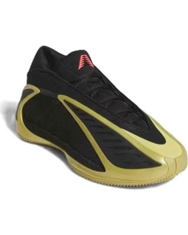 SAPATILHAS DE BASQUETEBOL ADIDAS ANTHONY EDWARDS 2 BLACK AND GOLD KJ1885 1