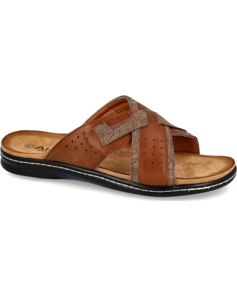 L&R SHOES SANDÁLIAS LR 19788-F2 PARA MULHER CAMEL